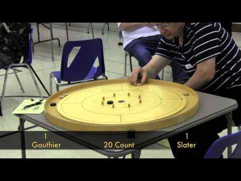 2013 Owen Sound Crokinole Final - Gauthier v Slater 2/4