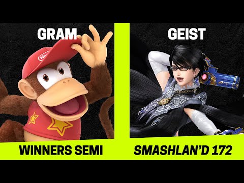 SmashLAN'd 172 Winners Semi - Gram vs Geist - SSBU Smash Ultimate Tournament