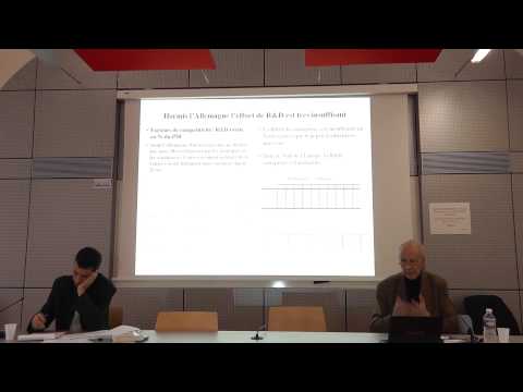 Un New Deal pour l'Europe : conférence de Michel Aglietta (1ère partie)