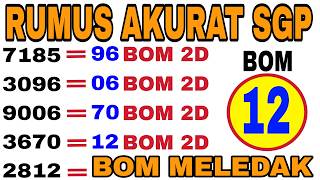PREDIKSI SGP 5 OKTOBER 2026 || RUMUS JITU SGP KEPALA EKOR HARI INI#BOCORAN SGP H