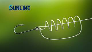 Fishing Knots: Double Clinch Knot Single Line【SUNLINE KNOT SCHOOL】