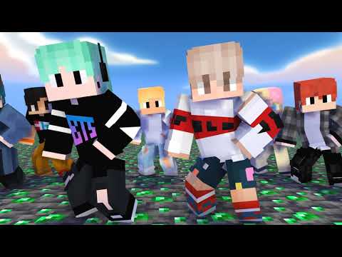MONSTER SCHOOL : DUN DUN DANCE BTS GROUP - MINECRAFT ANIMATION