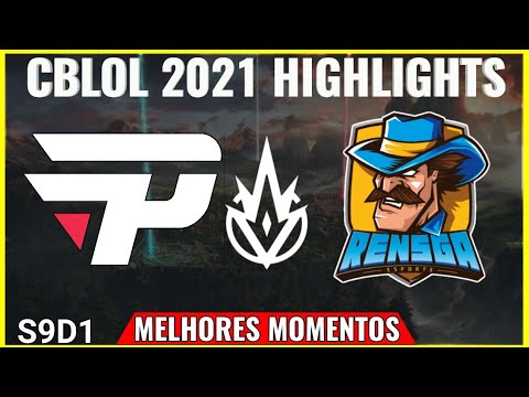 CBLOL PNG vs RNS Highlights do Jogo | CBLOL 2021 1ª Etapa S9D1 paiN vs Rensga | CBLOL Highlights