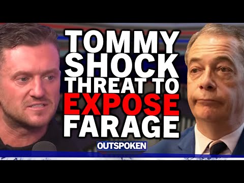 "I know everything!" Tommy Robinson threatens to reveal "sordid truth" about Nigel Farage in new war