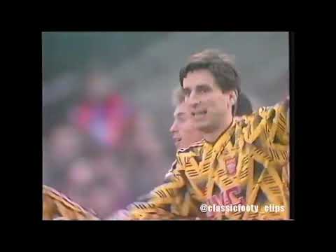 Crystal Palace v Arsenal 1993 Coca Cola Cup Semi Final 1st Leg