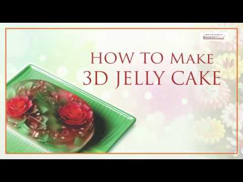 How to make 3D Jelly Cake?