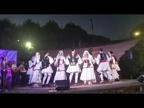 "Elenaqi"Ervis Rapaj & Sazet e Këlcyrës (Grupi i valleve të rinjëve të Dropullit) Koncert Folklorik.