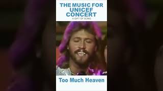 UNICEF Concert 1979: Bee Gees Too Much Heaven #shorts