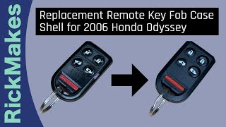 Replacement Remote Key Fob Case Shell for 2006 Honda Odyssey