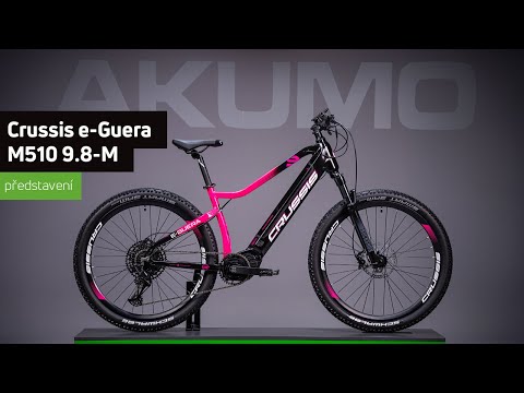 Elektrokolo CRUSSIS e-Guera M510 9.8 - dámské horské elektrokolo
