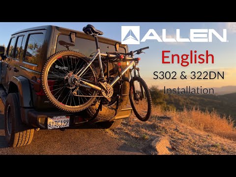 Allen S302 & 322DN Spare Tire Rack