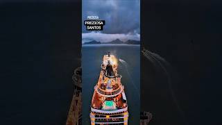 MSC PREZIOSA navio Santos  cruzeiro Argentina Uruguai cruise @cruzeiros2025 #cruise    #shorts
