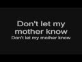 Lordi- Don't Let My Mother Know (lyrics) HD