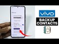 How To Backup Contacts In Any Vivo Phone Import Export Contacts