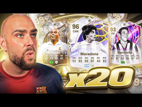 I Opened 20x 89+ ENCORE ICON PACKS On FC 26!