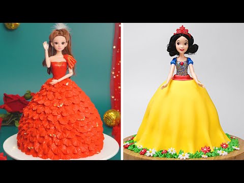 Pretty Princess Cake Recipes | Cute Birthday Cake Decorating Ideas for Party | So Tasty Cake Videos