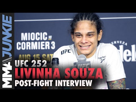 Livinha Souza: I clearly beat Ashley Yoder | UFC 252 post-fight interview