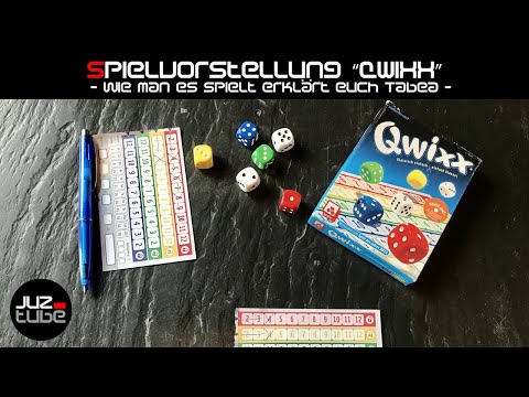 Spielvorstellung "Qwixx" - Wie man es spielt erklärt euch Tabea