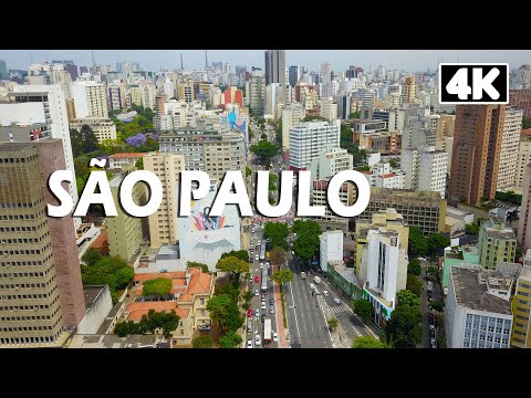 SÃO PAULO VISTA DE CIMA | 4K