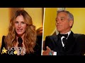 George Clooney Playfully POUTS Over Julia Roberts STANDING OVATION At Golden Globes