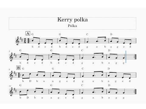 Kerry polka - Polka (Note & Chords)