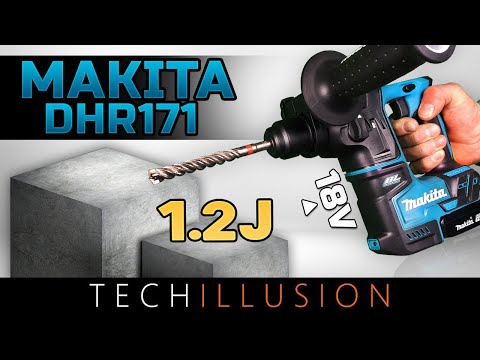 🔥DER KLEINSTE 18V Akku-Bohrhammer DHR171 von MAKITA! - Makita DHR171 im Test
