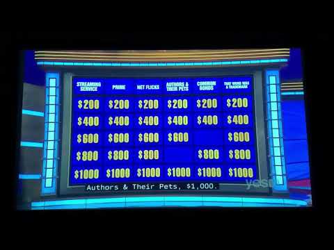 Jeopardy, Brayden Smith Day 3 - 1st Daily Double (12/17/20)