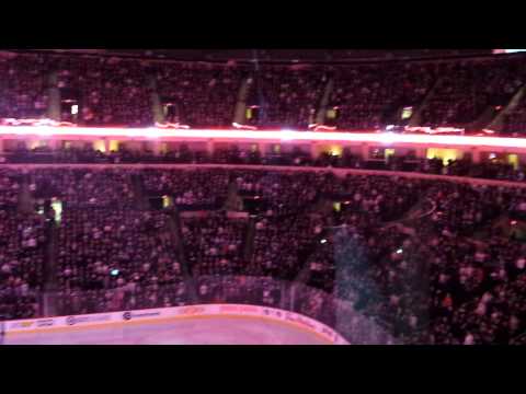 TRUE NORTH! Canadian Anthem - NHL Winnipeg Jets vs. Toronto Maple Leafs 2014-01-25 MTS Centre