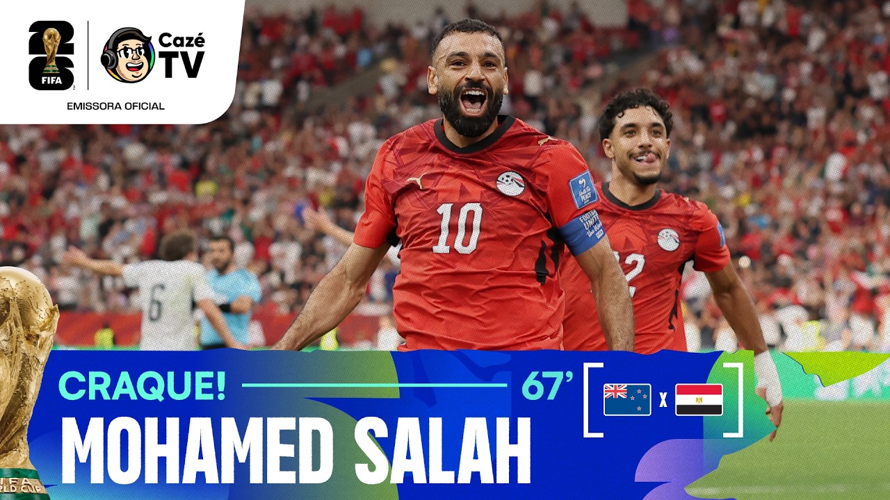 ELE APARECE! SALAH MARCA O SEU GOL E VIRA PARA O EGITO!