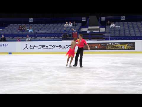 ISU 2014 Jr Grand Prix Ostrava Short Dance Katerina KONICKOVA / Matej LANG CZE