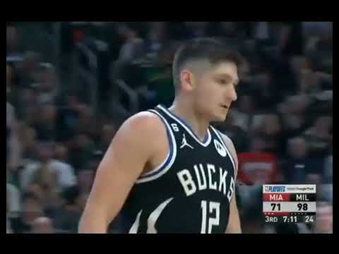 Milwaukee Bucks Dominate Miami Heat to Even Playoff Series 138-122 and tied 1-1