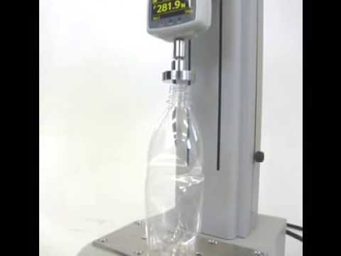 Crushing / PET bottle bucking strength test