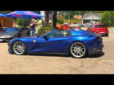 Compilation of the Best Ferrari 6.5 l V12 Engine Sounds - 812 Superfast, GTS, Competizione & Monza!