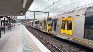 Sydney Trains Tangara T Set T7 + T48 With A Set Style Doors at West Ryde Platform 2