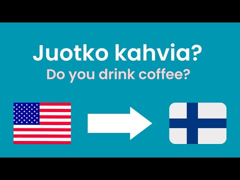 Most common words & phrases in Finnish language [Finnish for beginners ][Finnish lesson]