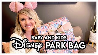 Disneyland Park Bag for Baby & Kids // What is in my Disneyland Diaper bag