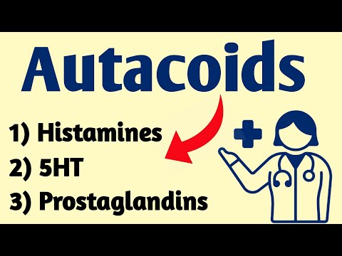 Autacoids | Histamines | 5HT | Prostaglandins Pharmacology | D. Pharma | B. Pharma