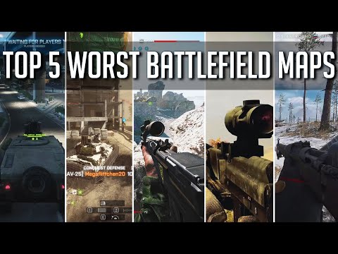 TOP 5 Worst Maps in Battlefield