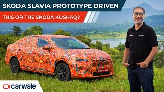 Skoda Slavia 2021 Prototype Driven | Slavia vs Kushaq? | vs Honda City, Hyundai Verna? | CarWale