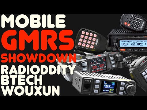 GMRS Mobile Radios Compared: Wouxun KG-1000G VS Radioddity DB20-G vs BTech GMRS 50X1 - Which is Best