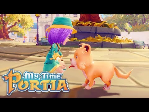 Bonding with Scraps! - My Time at Portia (Alpha 8.0) – Part 241