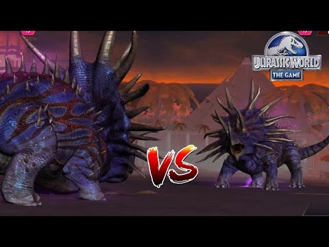 JUGGERNAUT 32 Vs JUGGERNAUT 32 !! BOSS VS BOSS BATTLES!! TIME TO STRIKE ( Jurassic World The Game)