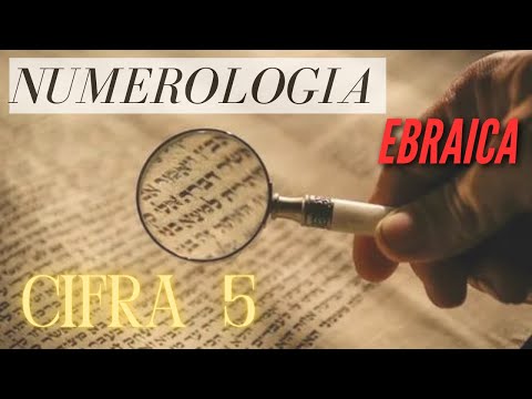 Simbolistica cifrei 5 | Numerologia ebraica