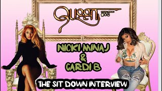 Nicki Minaj and Cardi B on Talkshow