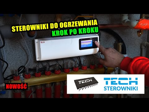 Sterowniki do ogrzewania podłogowego montaż krok po kroku. Inteligentny dom. Smart home.