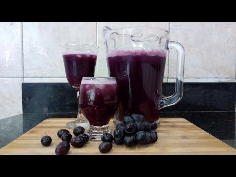 Vídeo: Suco de uva: dúvidas e preparo em casa