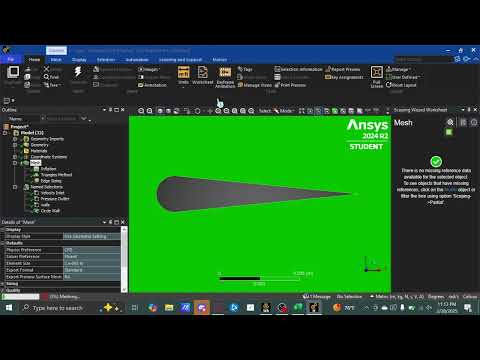 Aero Experiments lab 3 using Ansys Fluent