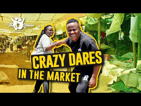 HILLARIOUS🍏OUR FIRST EXPERIENCE SHOPPING TOGETHER IN THE MARKET🛍️//CRAZY DARE IN THE MARKET
