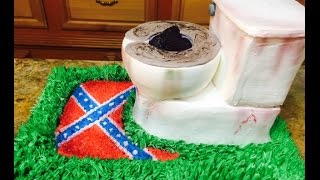 Redneck Toilet Bowl Cake in Buttercream / Cake Decorating