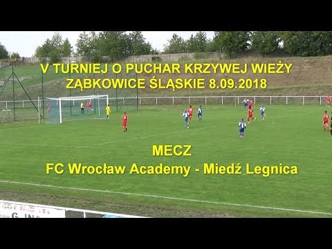 Eliminacje InPolCup 2018: Mecz FC Wrocław Academy - Miedź Legnica (2:1)